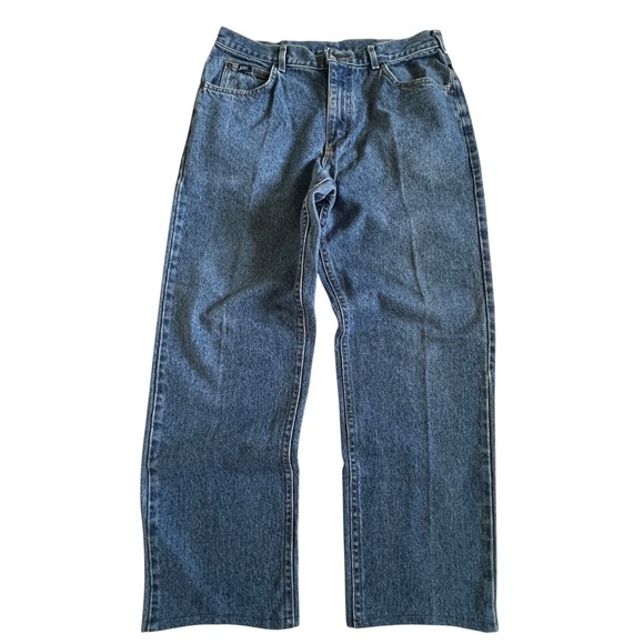 Lee Other - Vtg Lee Riders Genuine Denim Jeans 90's Mens 36x34 Blue USA Relaxed Fit **READ**